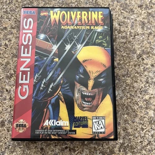 Wolverine: Adamantium Rage (Sega Genesis, 1994)