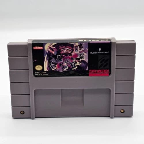 Boxing Legends of the Ring (Super Nintendo Entertainment System, 1993) SNES