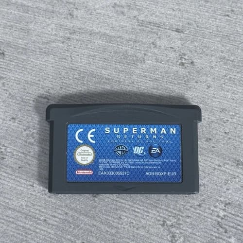 Superman Returns Fortress Of Solitude Nintendo Game Boy Advance - Cart Genuine