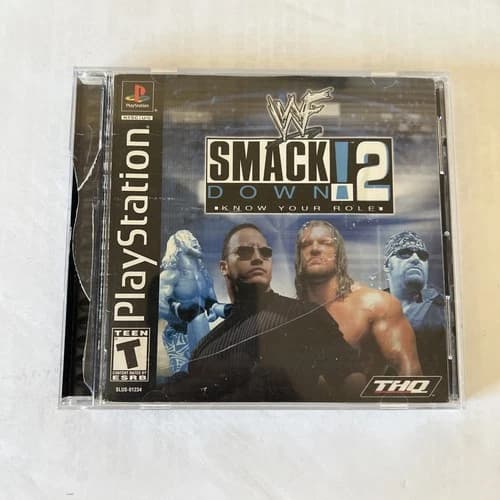 WWF SmackDown 2: Know Your Role (Sony PlayStation 1, 2000)