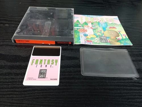 Fantasy Zone for Turbo Grafx 16 Complete In Case Great Shape TurboGrafx