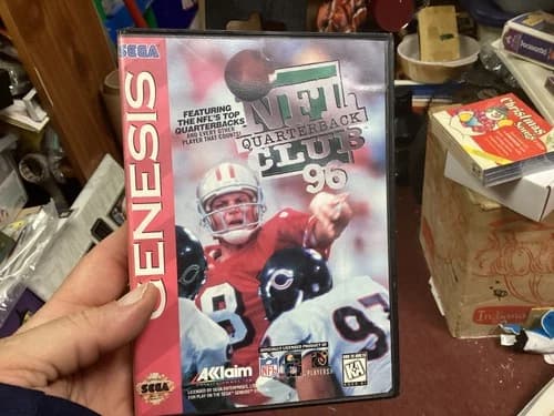 NFL Quarterback Club 96 (Sega Genesis) Complete