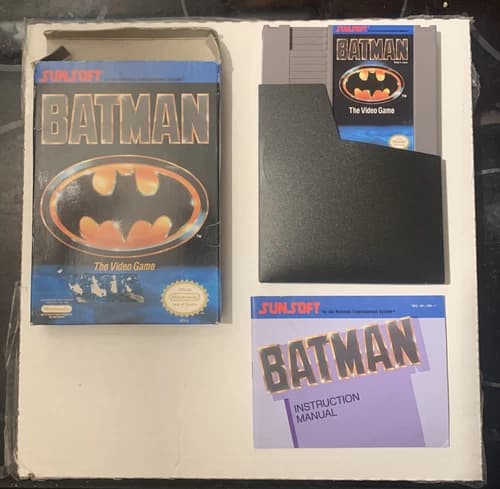 BATMAN NES CIB
