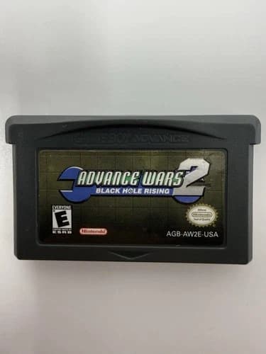 Advance Wars 2 Black Hole Rising Nintendo Game Boy Advance GBA Cartridge Tested