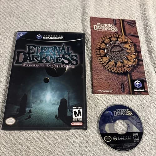 Eternal Darkness : Sanity's Requiem Nintendo GameCube CIB Complete Tested Nice