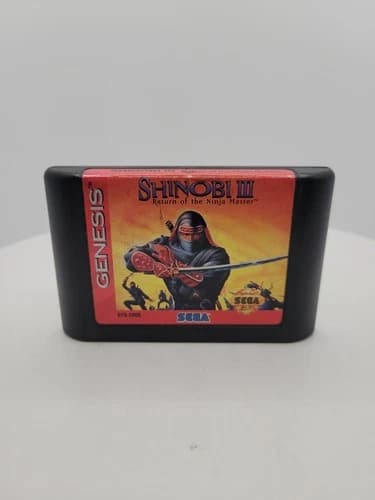 Shinobi III 3 Return Of The Ninja Master Sega Genesis Authentic and Tested Loose