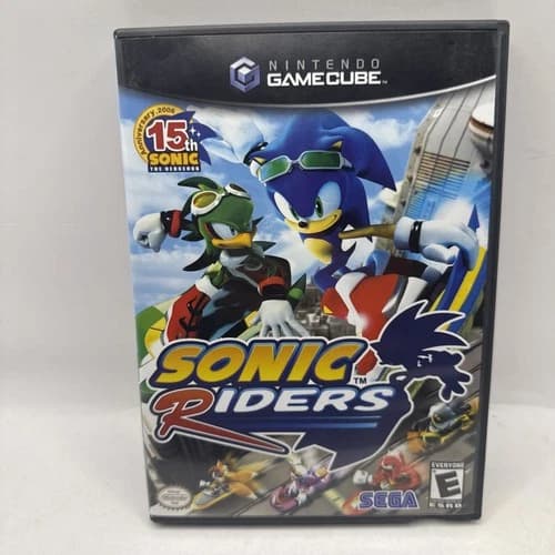 Sonic Riders (Nintendo GameCube, 2006) CIB with Manual - Tested