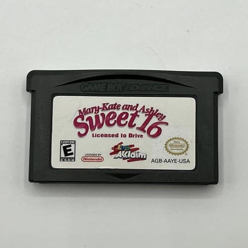 Nintendo Game Boy Advance Mary-Kate and Ashley Sweet 16 Licensed To Drive 2002