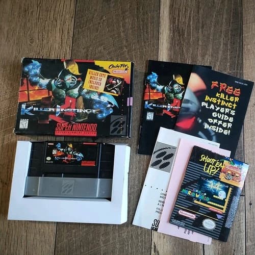 Killer Instinct (Super Nintendo/SNES) (No CD) Complete CIB Authentic Tested