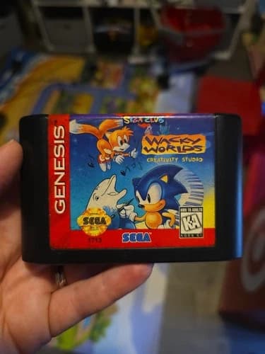 Wacky Worlds Creativity Studio (Sega Genesis, 1994) with mouse