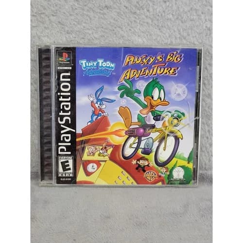 Tiny Toon Adventures Plucky's Big Adventure Sony PlayStation 1 PS1 SLUS-01393