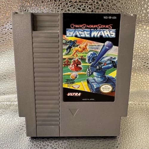 Cyber Stadium Series Base Wars Nintendo NES