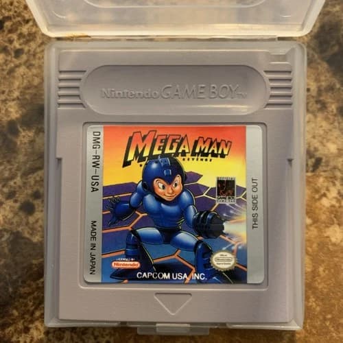 Mega Man Dr. Wily's Revenge Nintendo Game Boy 1991 VG