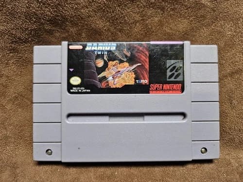 Darius Twin (Super Nintendo SNES, 1991) Tested