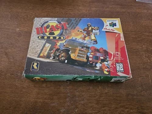 Blast Corps Nintendo 64 N64 CIB Complete
