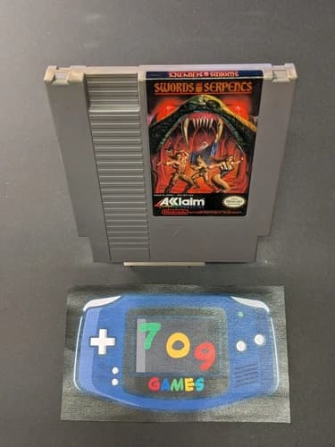 Swords and Serpents (Nintendo Entertainment System, 1990) NES
