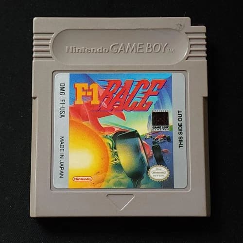 F-1 Race Nintendo Original GameBoy Game Authentic Tested