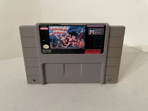 Congos Caper SNES Super Nintendo Cart Tested Authentic Pins Cleaned Ships Fast