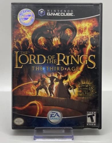 Lord of the Rings: The Third Age (Nintendo GameCube, 2004) Complete With Manual