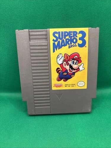 Super Mario Bros 3 Nintendo NES Authentic. Tested.