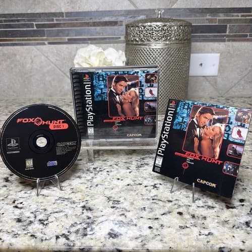 Fox Hunt PlayStation 1 PS1 Authentic and Tested CIB Includes Registration Card