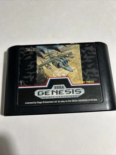 Task Force Harrier (Sega Genesis, 1991) Tested