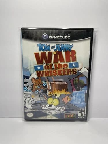 Tom and Jerry War of the Whiskers Nintendo Gamecube ~CIB W/ Reg Card ~Tested☑️