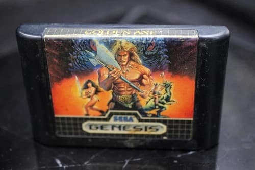 Golden Axe Sega Genesis 1989 Tested Cartridge Original Authentic Works