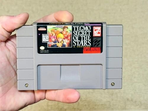 Tecmo Secret of the Stars (Super Nintendo, SNES) Game - Authentic - Tested