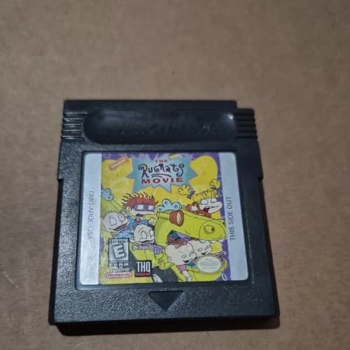 The Rugrats Movie Nintendo Game Boy Color Cartridge Video Game Tested Free Ship