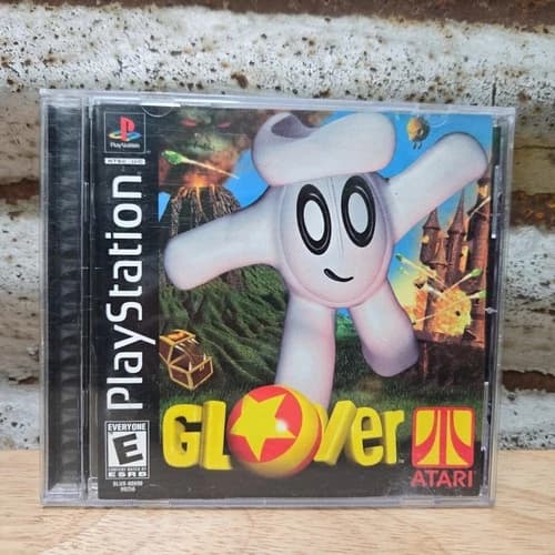 Glover (Sony PlayStation 1, 1999) PS1 Complete W/ Manual CIB TESTED