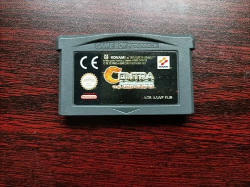 Contra Advance Alien Wars Ex Genuine Nintendo Gameboy Advance GBA cart