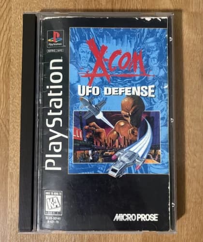 X-COM: UFO Defense PlayStation PS1 Longbox CIm Complete Tested Working