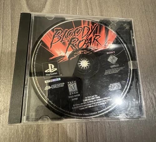 PlayStation 1 (PS1): Bloody Roar (1998) DISC ONLY Tested & Working!
