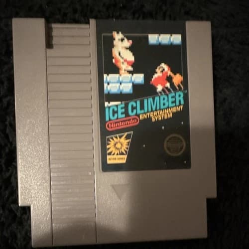 Nintendo Ice Climber Multiplayer NES Game Cartridge