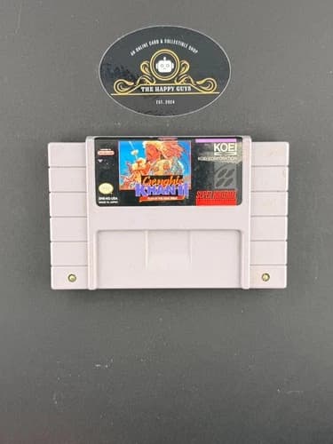 Genghis Khan II Clan Of The Gray Wolf Super Nintendo SNES