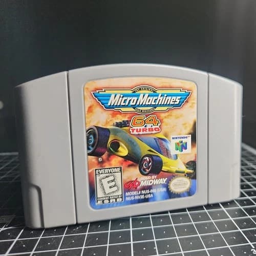 Micro Machines 64 Turbo N64 Cartridge