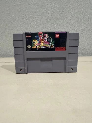 Mighty Morphin Power Rangers (1994) Super Nintendo SNES Tested
