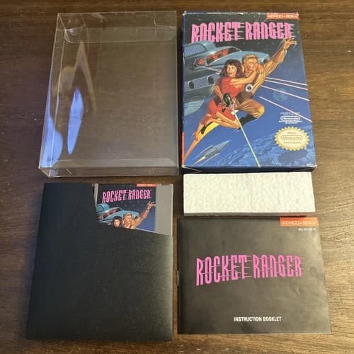 Rocket Ranger (Nintendo NES, 1990) Complete CIB - Tested - Authentic