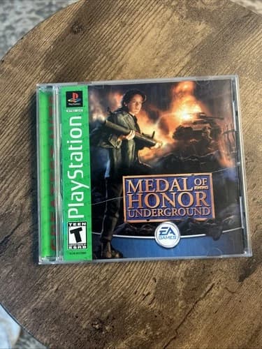 Medal of Honor: Underground (PlayStation 1 PS1) Greatest Hits CIB COMPLETE