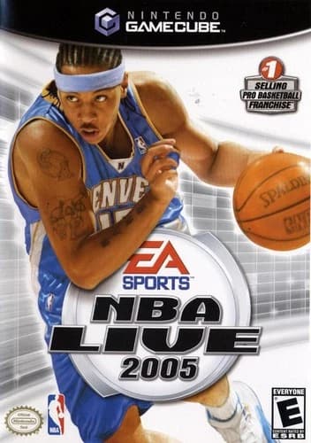 NBA Live 2005 Nintendo Gamecube Game Complete