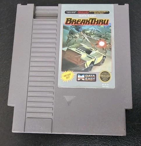 Break Thru Nintendo NES Tested And Working - Authentic