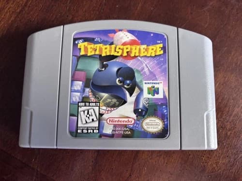 Tetrisphere (Nintendo 64, 1997) - N64, Tested & Works