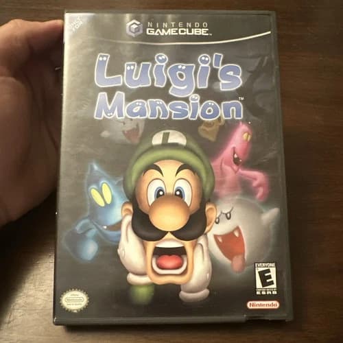Luigi's Mansion (Nintendo GameCube, 2003) Complete CIB - Tested - Authentic