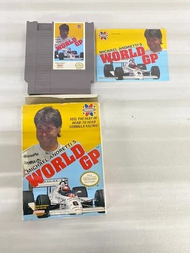 Michael Andretti's World GP (Nintendo Entertainment System, 1990)