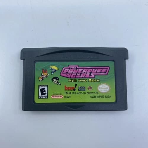 Powerpuff Girls: Him and Seek Game Boy Advance 2002 Authentic Tested & Working