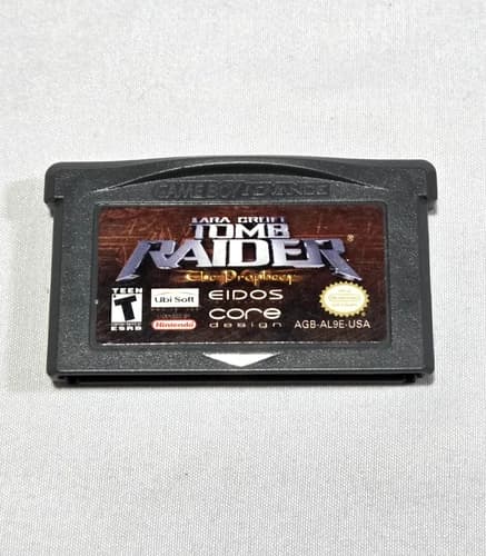 Tomb Raider: The Prophecy - GBA Game Cartridge Only - TESTED & WORKING
