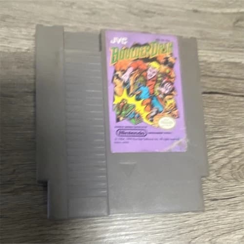 JVC Musical Industries Inc. Boulder Dash Series Nintendo NES 1990 Game Cartridge