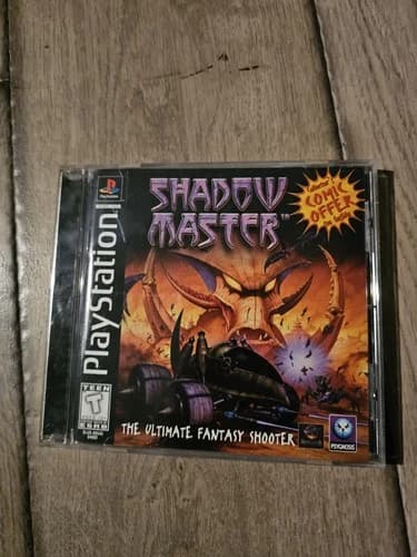 Shadow Master (Sony PlayStation 1, 1997) PS1 CIB Complete TESTED