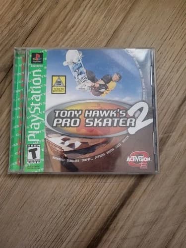 Tony Hawk's Pro Skater 2 Video Game Sony PlayStation 1 ( PS1) Complete CIB...